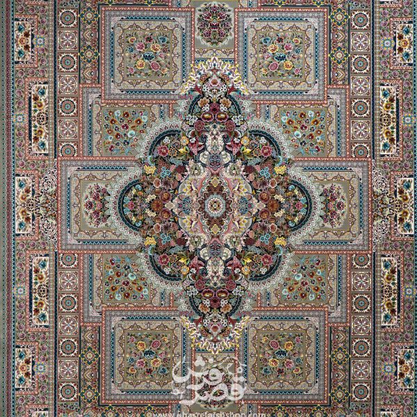 فرش ماشینی قصر ایرانیان کد 1225