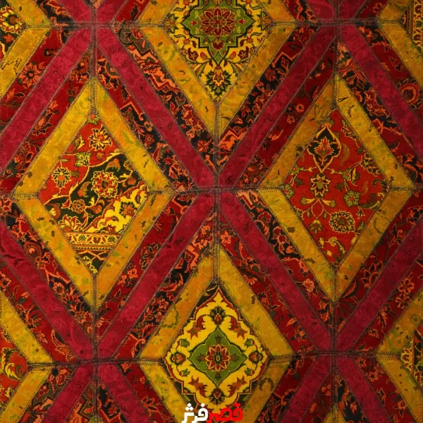 فرش دستبافت 40 تیکه کلاژ کد 1242