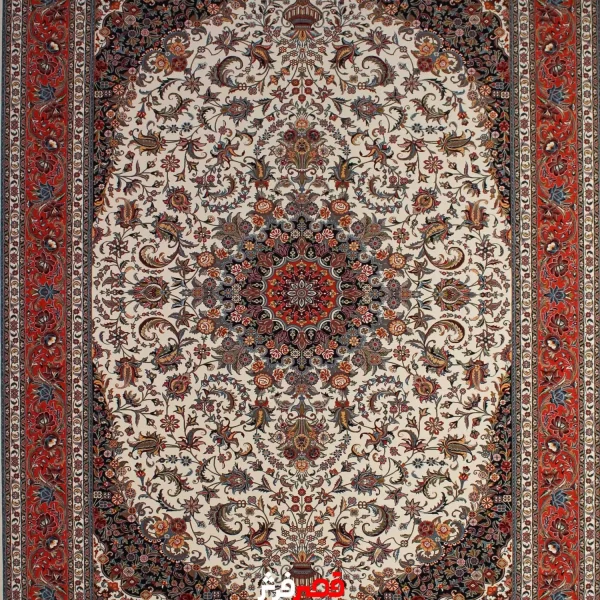 فرش ماشینی ستاره کویر یزد کد 1319