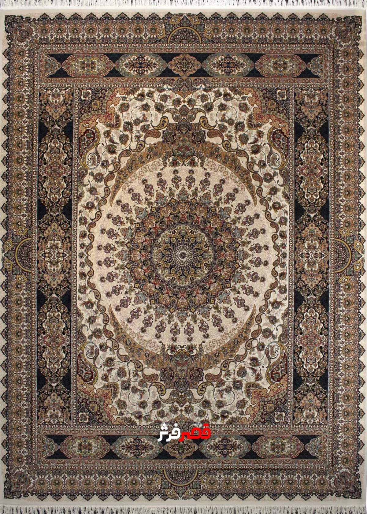 فرش ماشینی ستاره کویر یزد کد 1323