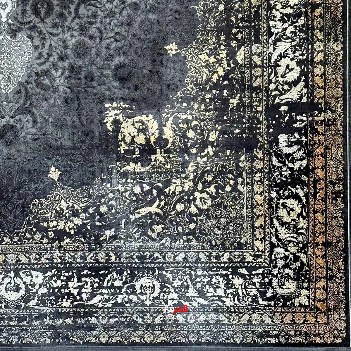نمای کنج فرش ماشینی بهشتی کلکسیون لاریسا کد 1.00011