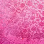نمای کنار قالیچه ماشینی دورو کد 1.00117 زمینه لاکی